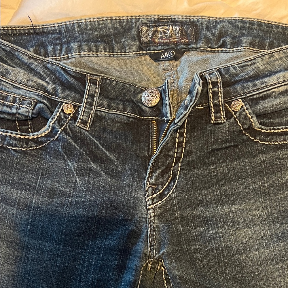 Silver Aiko Women's Dark Blue Denim Jeans